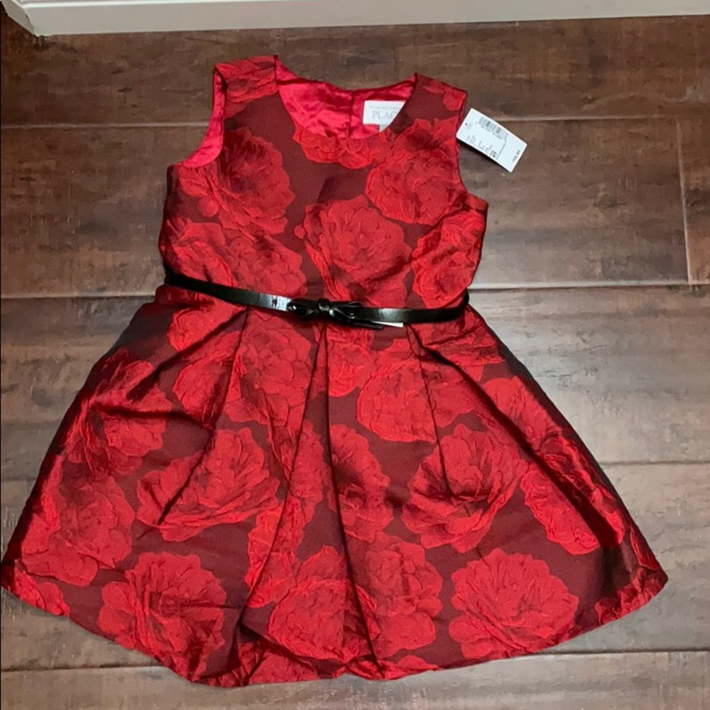 Children Place Red Dress